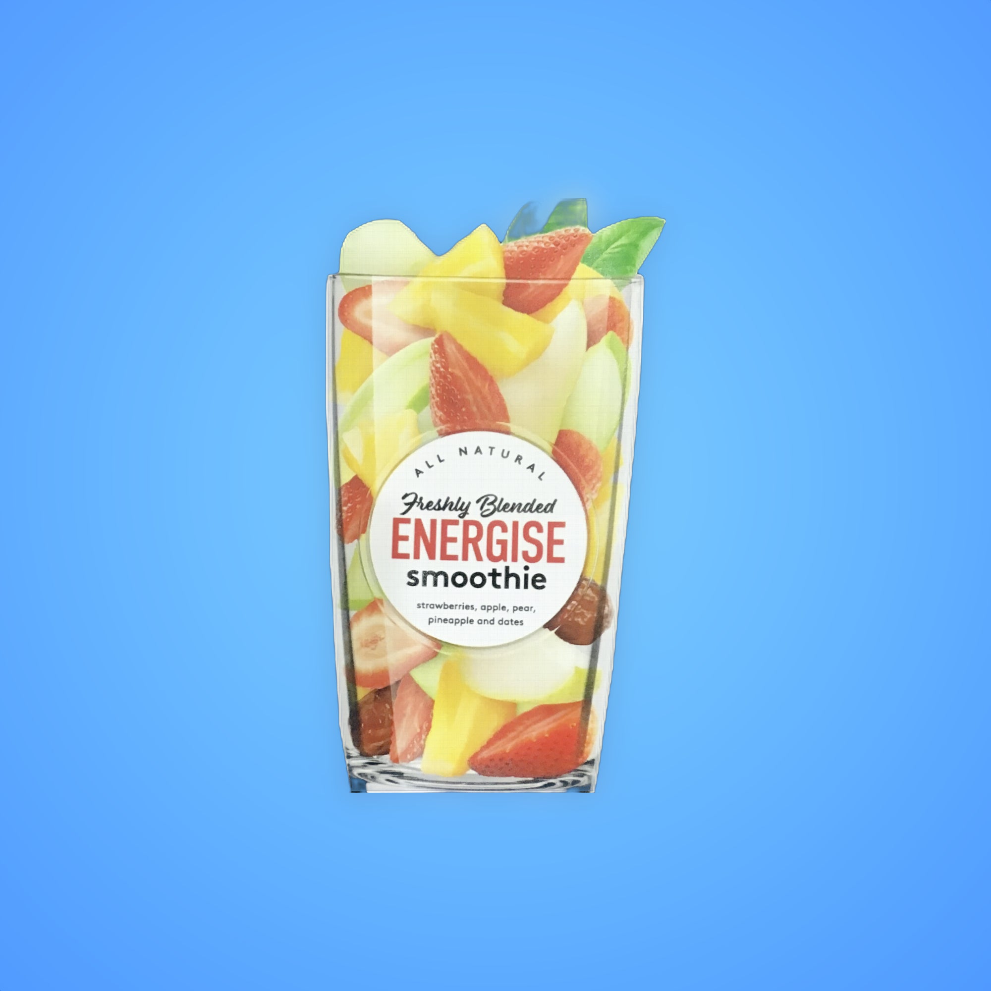 Energise smoothie buttery treats